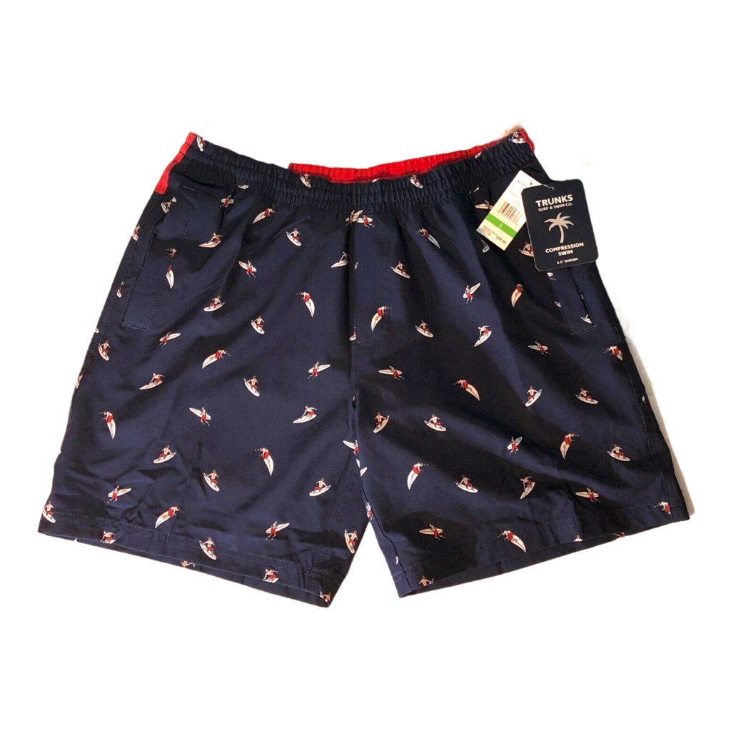 Trunks Compression Swim Shorts Size Large